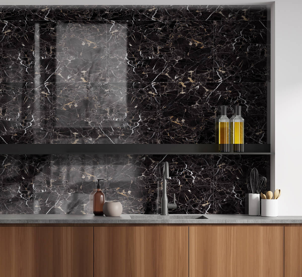 АКЦЕНТНИТЕ СТЕНИ В СЪВРЕМЕННИЯ ИНТЕРИОР SUPER GLOSS, MATT ИЛИ С ДЪРВЕСЕН ДИЗАЙН — изображение 3